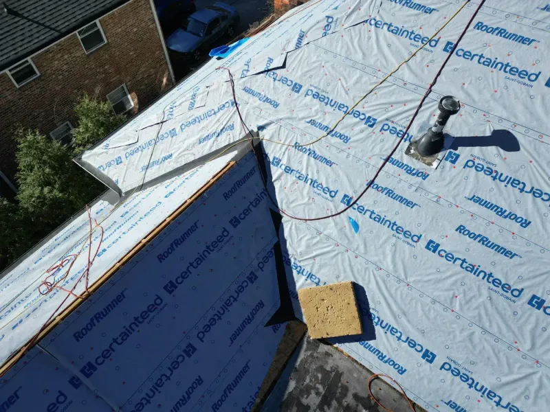 Roof replacement on Watts St in Durham, NC, photo 5 of 14