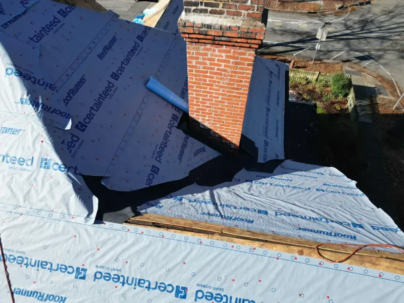 Roof replacement on Watts St in Durham, NC, photo 6 of 14