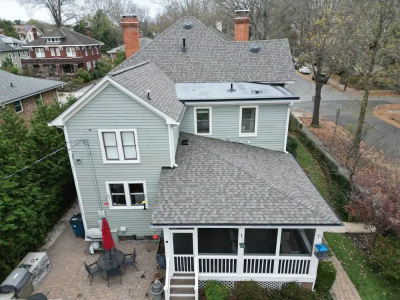 Roof replacement on Watts St in Durham, NC, photo 14 of 14