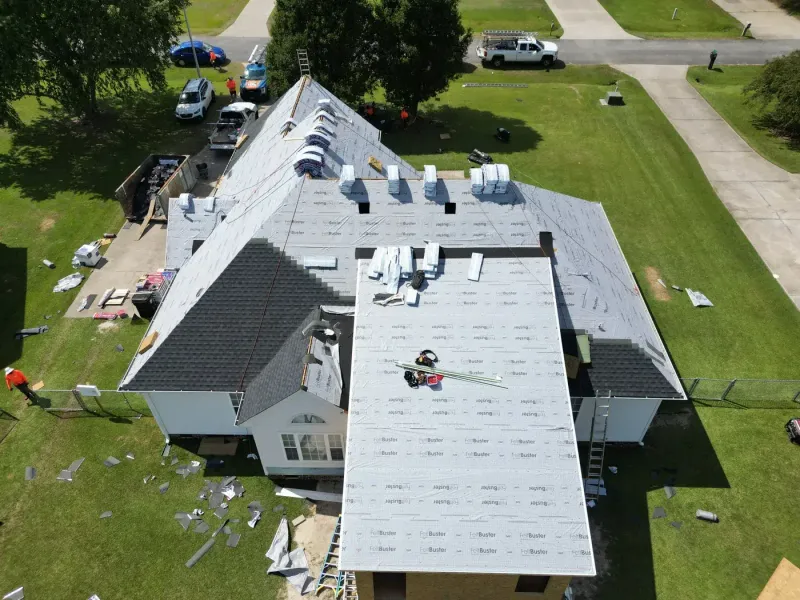 Roof replacement on Wesley Dr in Goldsboro, NC, photo 4 of 9