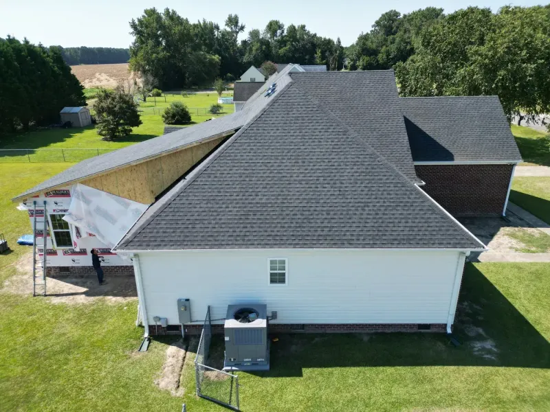 Roof replacement on Wesley Dr in Goldsboro, NC, photo 8 of 9