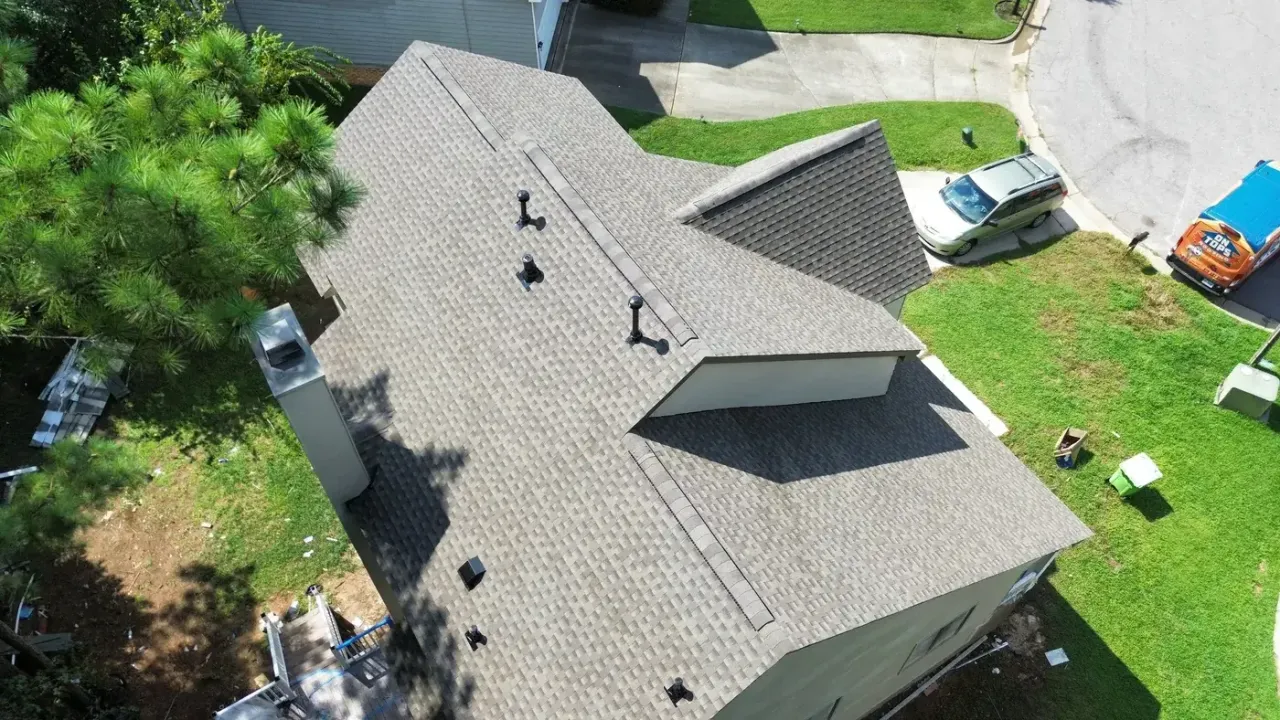 Roof replacement on Wildoat Pl in Raleigh, NC, photo 6 of 8