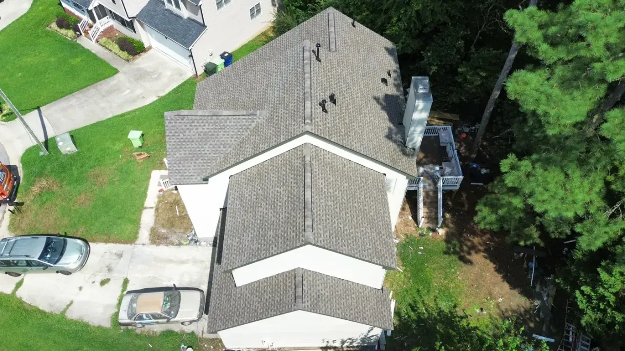 Roof replacement on Wildoat Pl in Raleigh, NC, photo 7 of 8