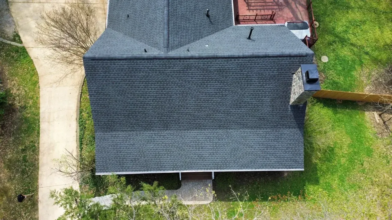 Roof replacement on Wolverton Fields Dr in Wake Forest, NC, photo 6 of 10