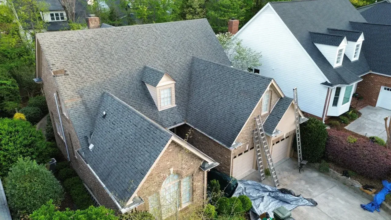 Roof replacement on Yorkchester Way in Raleigh, NC, photo 3 of 18