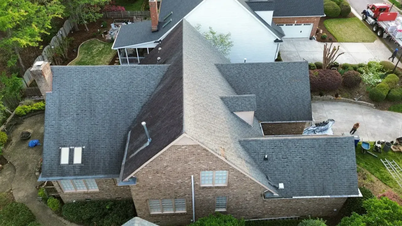 Roof replacement on Yorkchester Way in Raleigh, NC, photo 4 of 18