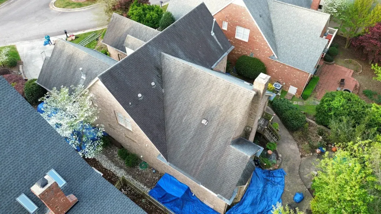 Roof replacement on Yorkchester Way in Raleigh, NC, photo 5 of 18