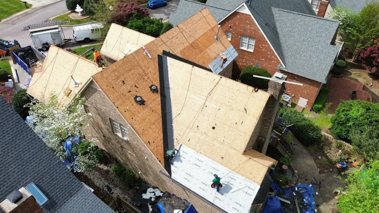 Roof replacement on Yorkchester Way in Raleigh, NC, photo 8 of 18