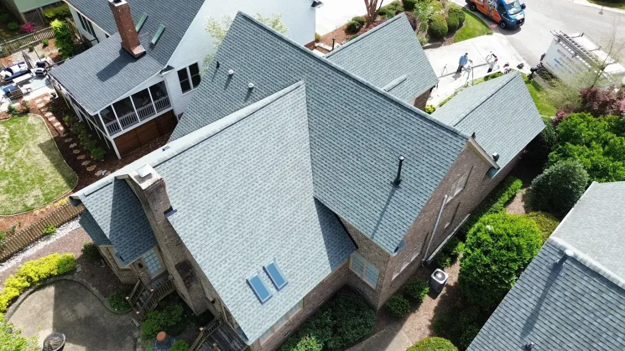 Roof replacement on Yorkchester Way in Raleigh, NC, photo 15 of 18
