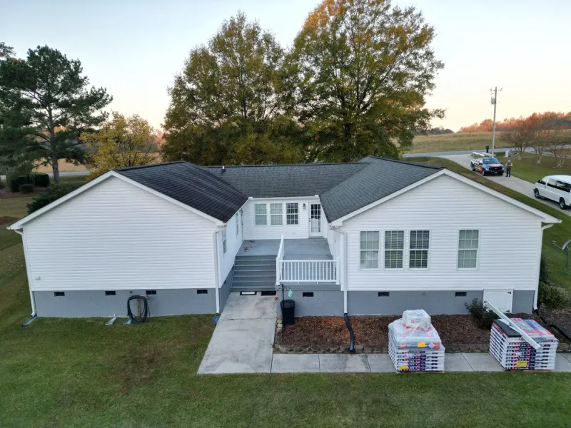 Roof replacement on Zachs Mill Rd in Angier, NC, photo 2 of 9