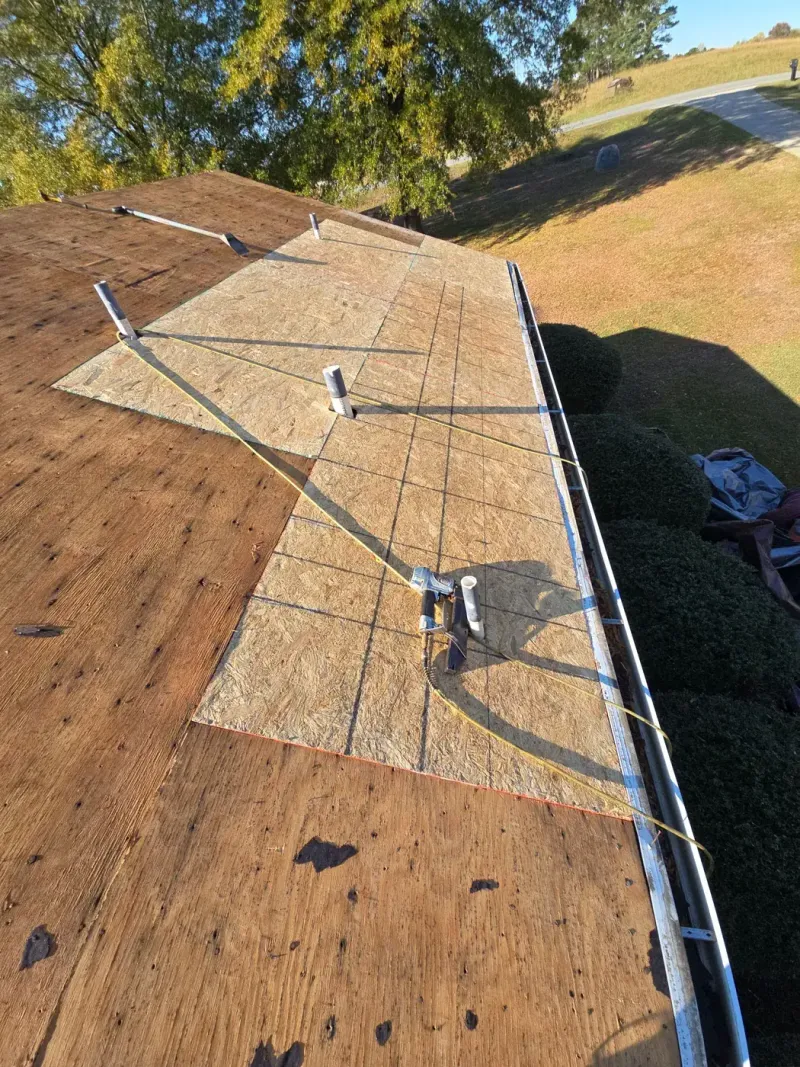 Roof replacement on Zachs Mill Rd in Angier, NC, photo 5 of 9